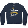 kings are born in september Crewneck Sweatshirt