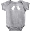 trex i love you this much Baby Onesie