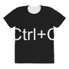 ctrl+c All Over Women's T-shirt