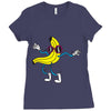 banana wobbler Ladies Fitted T-Shirt
