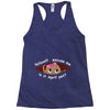 April Peeking Out Baby Girl Racerback Tank