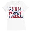 rebel girl Ladies Fitted T-Shirt