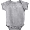 it's wednesday Baby Onesie