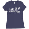 evolution diver   diving Ladies Fitted T-Shirt