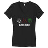 Dark Side Women's V-Neck T-Shirt