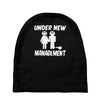 under new management stag night wedding mens Baby Beanies