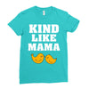 Kind As A Mother Ladies Fitted T-Shirt