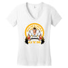 samurai gym Women's V-Neck T-Shirt