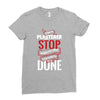 I'm A Plasterer I Don't Stop When I'm Tired I Stop When I'm Done Ladies Fitted T-Shirt