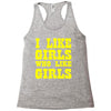 i like girls who like girls Racerback Tank