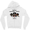 mixed martial arts and crafts Zipper Hoodie