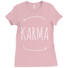 karma Ladies Fitted T-Shirt