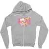 zombie burger Zipper Hoodie