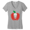 apple cobba Women's V-Neck T-Shirt