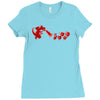 rolling into battle Ladies Fitted T-Shirt
