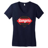 Rangers Women's V-Neck T-Shirt