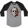 jason voorhees mask 3/4 Sleeve Shirt
