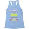 batman christmas Racerback Tank
