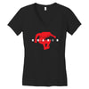 khabib air Women's V-Neck T-Shirt