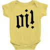 oi punk rock top long sleeve Baby Onesie