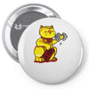 no pain no gain Pin-back button
