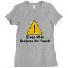 not found Ladies Fitted T-Shirt