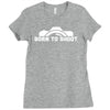 born to shoot  photograpy camera geek Ladies Fitted T-Shirt
