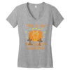 this is my halloween costume Women's V-Neck T-Shirt