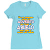 no me provoques porque Ladies Fitted T-Shirt