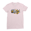 friendly kitty Ladies Fitted T-Shirt