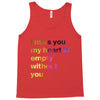I miss you my heart is empaty wİthout you (2) Tank Top