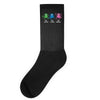 three monkeys talking nonsense Socks