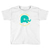an elephant never cares Toddler T-shirt
