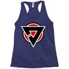 red black zero Racerback Tank
