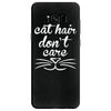 cat hair don't care cute crazy cat Samsung Galaxy S8