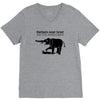 elephants never forget and they never forgive t shirt funny mens tee n V-Neck Tee