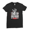 Life After Death Touch My Girlfriend And Find Out Ladies Fitted T-Shirt