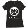 shield Ladies Fitted T-Shirt