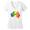 Vote Yes-Australia Marriage Equality Women's V-Neck T-Shirt