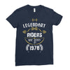 legendary riders are born in 1978 Ladies Fitted T-Shirt
