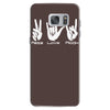 peace love rock funny Samsung Galaxy S7