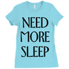 need more sleep Ladies Fitted T-Shirt