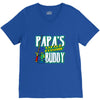 papa's little fishin buddy V-Neck Tee