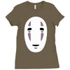 no face spirited away Ladies Fitted T-Shirt