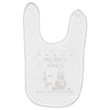christmas funny dog &amp; snowman Baby Bibs