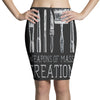 war paint Pencil Skirts