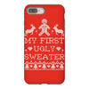 my first ugly sweater iPhone 8 Plus