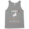 aries  christmas ugly sweater Tank Top