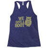 we give a hoot Racerback Tank