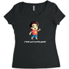 you're pretty great Women's Triblend Scoop T-shirt